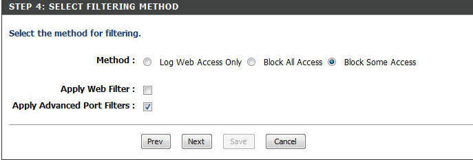 Block Some Access